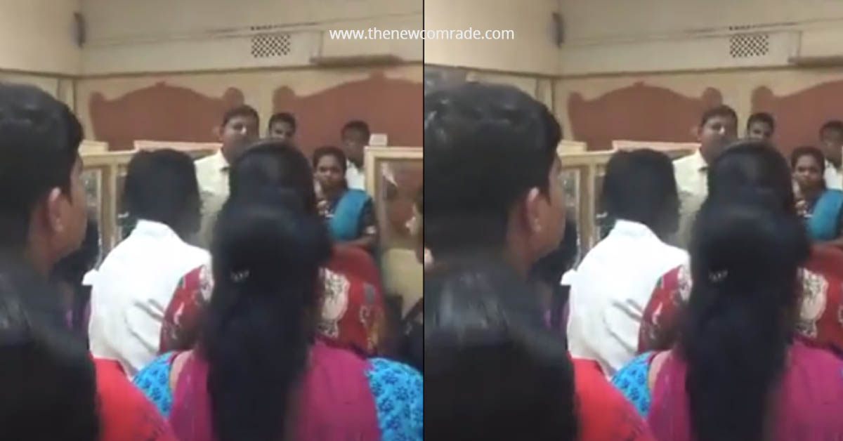 VIDEO: ‘Hindi Imposition’-  Bank Officer Scowls towards Natives